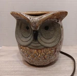 Wax Warmer Scentsationals Spotted Owl Pottery Rustic Nature. Fixed Price $14.97.