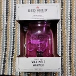 Red Shed Purple Glass Mason Jar Scent Wax Warmer + Mulled Cider Melts. Fixed Price $14.99.