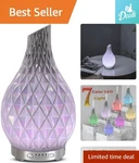 Portable 120ML Ultrasonic Essential Oil Diffuser - Whisper Quiet & Colorful. Fixed Price $54.14.