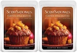 2 Scentsationals Pumpkin Apple Muffins Highly Scented Wax Melts Cubes 5 Oz. Fixed Price $18.38.