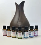 Malika Essentials Diffuser & 7 Chakra Oils Set Aromatherapy Gift. Fixed Price $69.99.