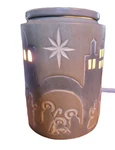 Scentsy Wax Warmer Bethlehem Christmas Birth Of Jesus Grey Nativity Star New. Fixed Price $39.49.