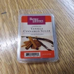 Lot Of 3 "vanilla Cinnamon Sugar" Wax Melts Better Homes Brand Pkgs Six Cubes. Fixed Price $13.00.