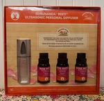 Gurunanda Misti Ultrasonic Personal Diffuser With 3 100% Pure Rosewater. Fixed Price $16.99.