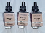 Bath & Body Works Palo Santo + Sage Wallflower Refills X 3 - Warm Woodsy New. Fixed Price $22.99.