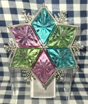New Colored Snowflake Wallflower Nightlight Plug-in Bath & Body Works. Fixed Price $44.00.