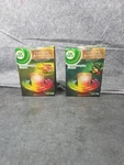 Air Wick Trimming The Tree Baked Pear Cinnamon Color Changing Candle New 4.2.OZ. Fixed Price $44.99.