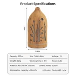 Essential Diffuser With 3 Oils, 7 Led Lights, Auto-off, Mini Humidifier. Fixed Price $10.99.