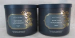 White Barn Bath & Body Works 3-WICK Candle Lot Set Of 2 Bowties Bourbon. Fixed Price $95.90.