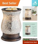 Elegant Candle Wax Warmer Flame-free Illumination For Charming Spaces. Fixed Price $47.49.