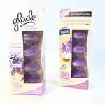Glade Lavender & Vanilla Scented Oil Candles 4 Refills 2OZ New - Boxes. Fixed Price $17.99.
