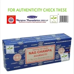 Sai Baba Nag Champa Incense Sticks 250 Grams (worldss Largest Expor. Fixed Price $16.03.