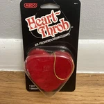 New Medo Soft Plush Fuzzy Heart Shaped Air Car Auto Freshener. Fixed Price $8.99.