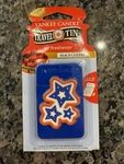 Rare Black Cherry Patriotic Yankee Candle Travel Tin! Only 1 Other Single Here. Fixed Price $14.14.