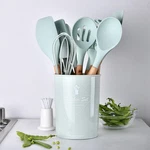 Silicone Kitchenware With Wooden Handle. Fixed Price $199.23.