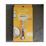 Gillette Venus Comfortglide Coconut Scent Olay Razor 5 Blades 2 Cartridges. Fixed Price $12.00.