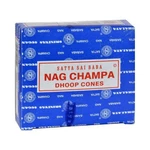 Nag Champa Incense Cones 12 Count By Sai Baba. Fixed Price $8.62.