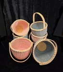 Yankee Candle Woven Basket W/handle, Display - Vintage. Fixed Price $12.00.
