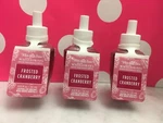 New Bath & Body Works Frosted Cranberry Wallflower Refill X3 Lot Of Bulbs. Fixed Price $20.00.