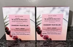 Bath & Body Works Cranberry Pear Bellini Wallflower Refills Set Of 4 Total. Fixed Price $24.99.