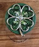 Bath & Body Works 4 Leaf Clover Shamrock Vent Visor Clip Holder Scentportable. Fixed Price $16.00.