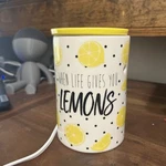 Scentsy When Life Gives You Lemons Summer Wax Warmer New In Box Authentic Home. Fixed Price $40.00.