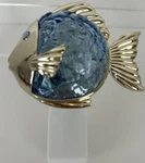 Bath & Body Works Blue Silver Fish Wallflower Night Light Plug-in. Fixed Price $16.00.