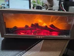 Essential Oil Diffuser, Fireplace Flame - Aromatherapy Hum.... Fixed Price $40.00.