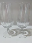 Paola By Spiegelau Crystal Beer Drink Glasses 6 7/8 Blown Set 2 Germany. Fixed Price $35.00.