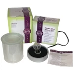 Scentsy Warmer Charmer Full Size Includes Silver Base 2 Boxes. Fixed Price $36.99.