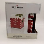 Red Shed Wax Melt Warmer Letters To Santa Gift Set Pomegranate Yule Mule Scent. Fixed Price $8.55.