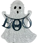 Glitter Ghost Boo Halloween Nightlight Wallflower Bath & Body Works Plug In Euc. Fixed Price $10.00.
