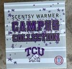 Scentsy Texas Christian University Tcu Horned Frog Campus Collection Wax Warmer. Fixed Price $21.99.