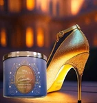 Bath & Body Works Disney Princess Cinderella Limit Edition 3-WICK Candle 14.5 Oz. Fixed Price $54.90.