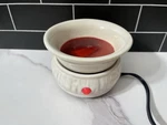 Pink Zebra Wax Warmer With 4 Jars Of Sprinkles And Scoop Tested Works. Fixed Price $22.99.