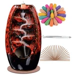 Spacekeeper Ceramic Incense Burner Holder Waterfall, Aromatherapy Ornament Ho.... Fixed Price $30.56.
