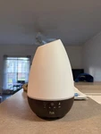 Healthsmart Essential Oil Diffuser Ultrasonic Cool Mist, 7 Mood Lights, Modern. Fixed Price $18.99.