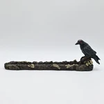 Bellaa Raven Crow Skull Bones Incense Burner Or Holder. Fixed Price $25.20.