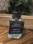 Bath & Body Works Wallflower Fragrance Bulb Linen Lavender Nos. Fixed Price $6.99.