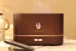 Wooden Aromatherapy Humidifier - Quiet Ultrasonic With Led Light & Auto Shut Off. Fixed Price $6.00.