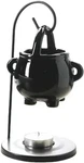 Hanging Pagan Cauldron Oil Burner, Black Wax Warmer Aroma Diffuser, With Handle,. Fixed Price $16.08.