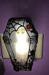 Bath & Body Works Spooky Coffin Nightlight Wallflowers Plug. Fixed Price $20.99.