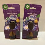 2 Pack - Air Wick Essential Mist Black Lotus Violet Fragrance 0.67 Fl Oz Refills. Fixed Price $14.50.