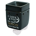 Elanze Designs Love You The Moon Ceramic Stoneware Electric Plugin Outlet .... Fixed Price $32.00.