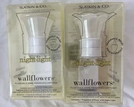 Slatkin & Co. Wallflowers Night Light Plug-in Fragrance Diffuser Lot 2 Nos. Fixed Price $25.49.