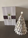 Scentsy Warmer All Aglow Medium White Christmas Tree Original Box Metal. Fixed Price $17.59.