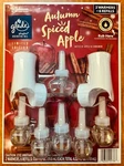 Glade Plugins Limited Ed. 2 Warmers+ 6 Refills Autumn Spiced Apple Cinnamon Fall. Fixed Price $23.99.