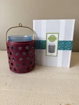 Scentsy Revere Red Metal Star Cylinder Wax Warmer Burner Decorative Indoor. Fixed Price $30.00.