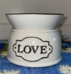 Scentsy Love Wax Warmer Farmhouse Country Style Limited Edition Retired. Fixed Price $39.60.