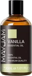 Pure Vanilla Essential Oil 30ML In Elegant Amber Bottle For Relaxation. Fixed Price $31.99.
